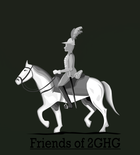 Friends of 2GHG mounted horse guard logo